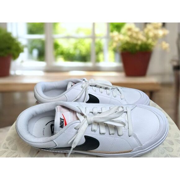 Nike Court Legacy Lift Shoes Platform Sneakers DM7590-100 Women’s Size 8.5 - Picture 9 of 14